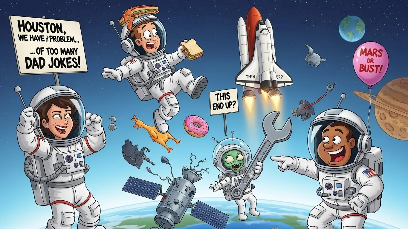 Astronaut & Space Mission Jokes
