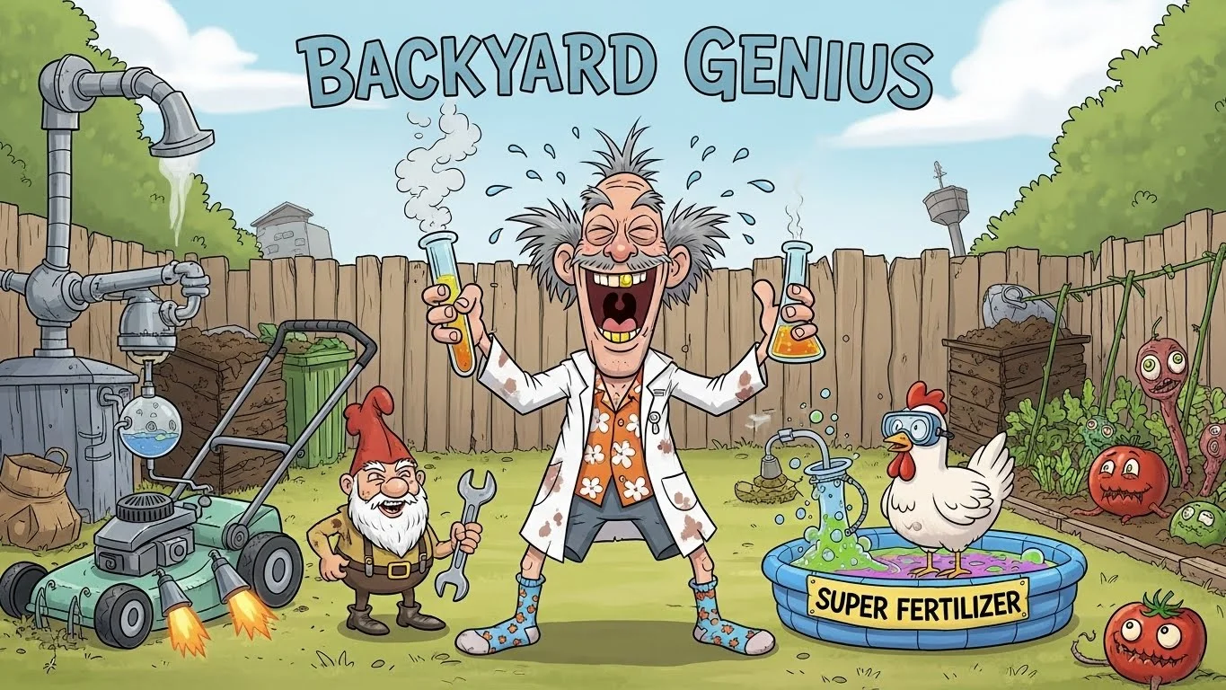 Backyard Genius Laughs