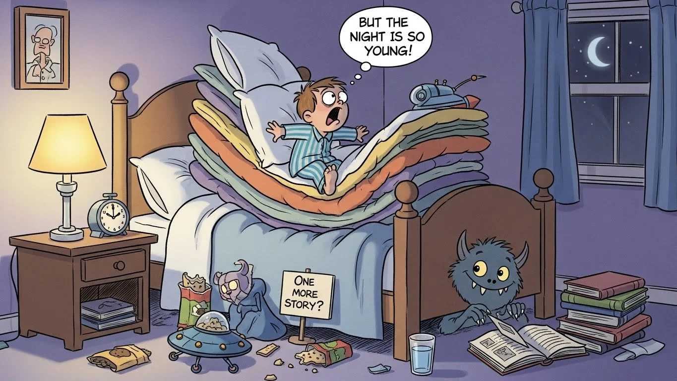 Bedtime Struggles & Sleep Jokes