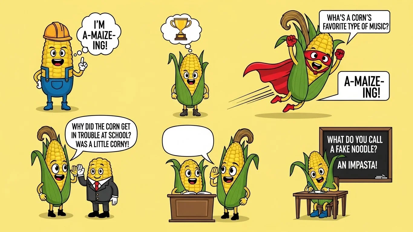 Classic Corn on the Cob Jokes