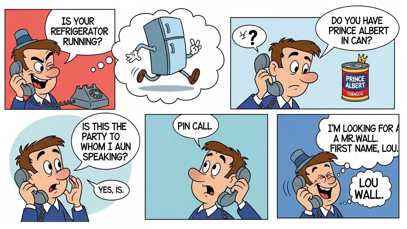 Classic prank call jokes