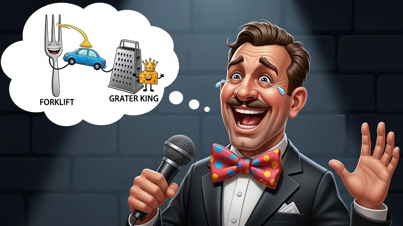 Dad Jokes With a Tuxedo Twist