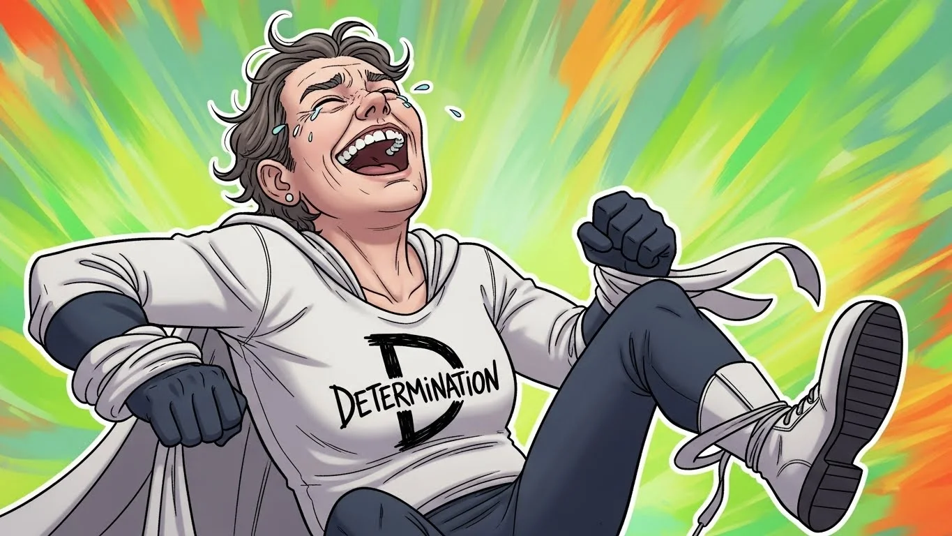 Determination Humor