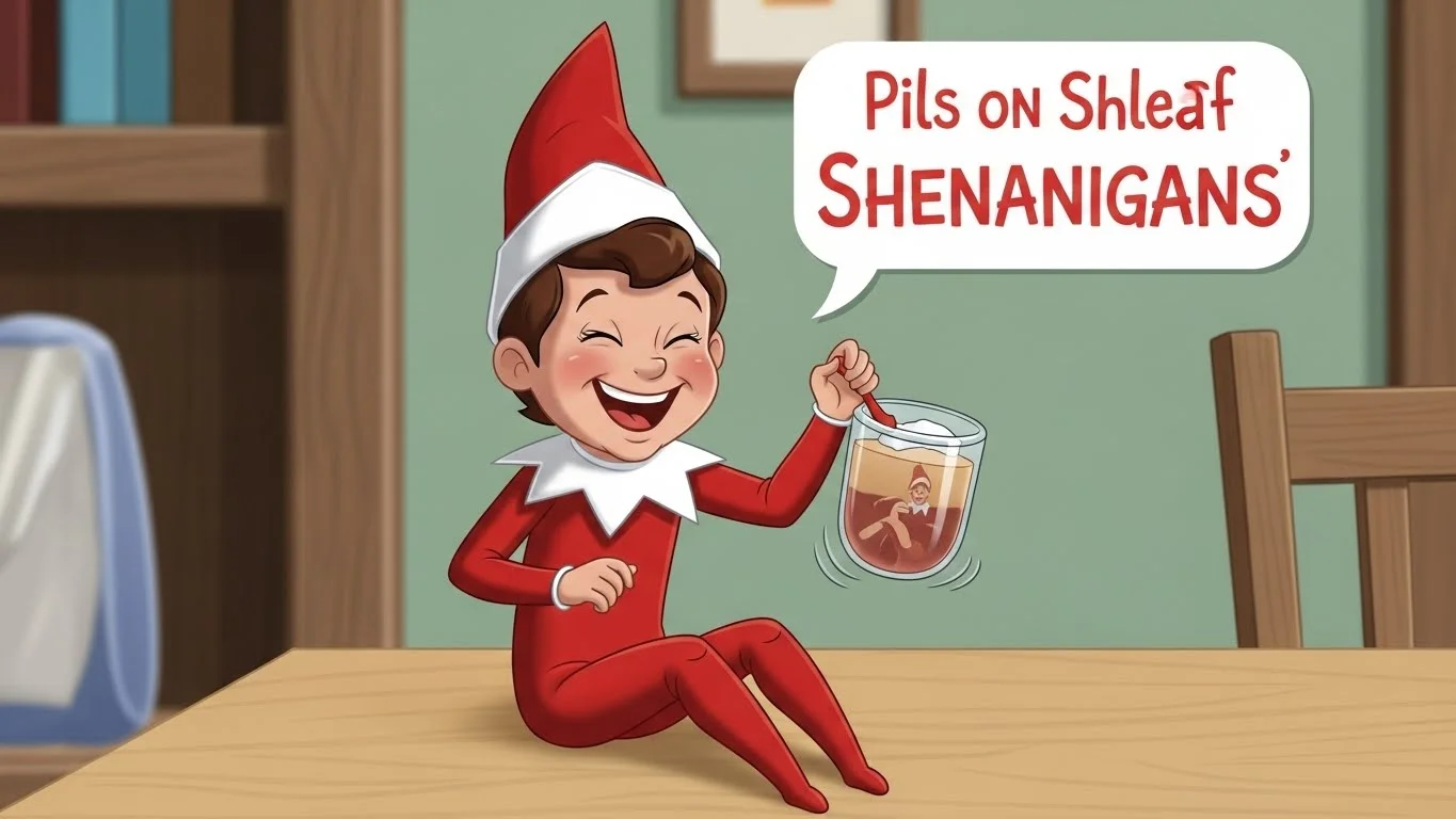 Elf on the Shelf Shenanigans