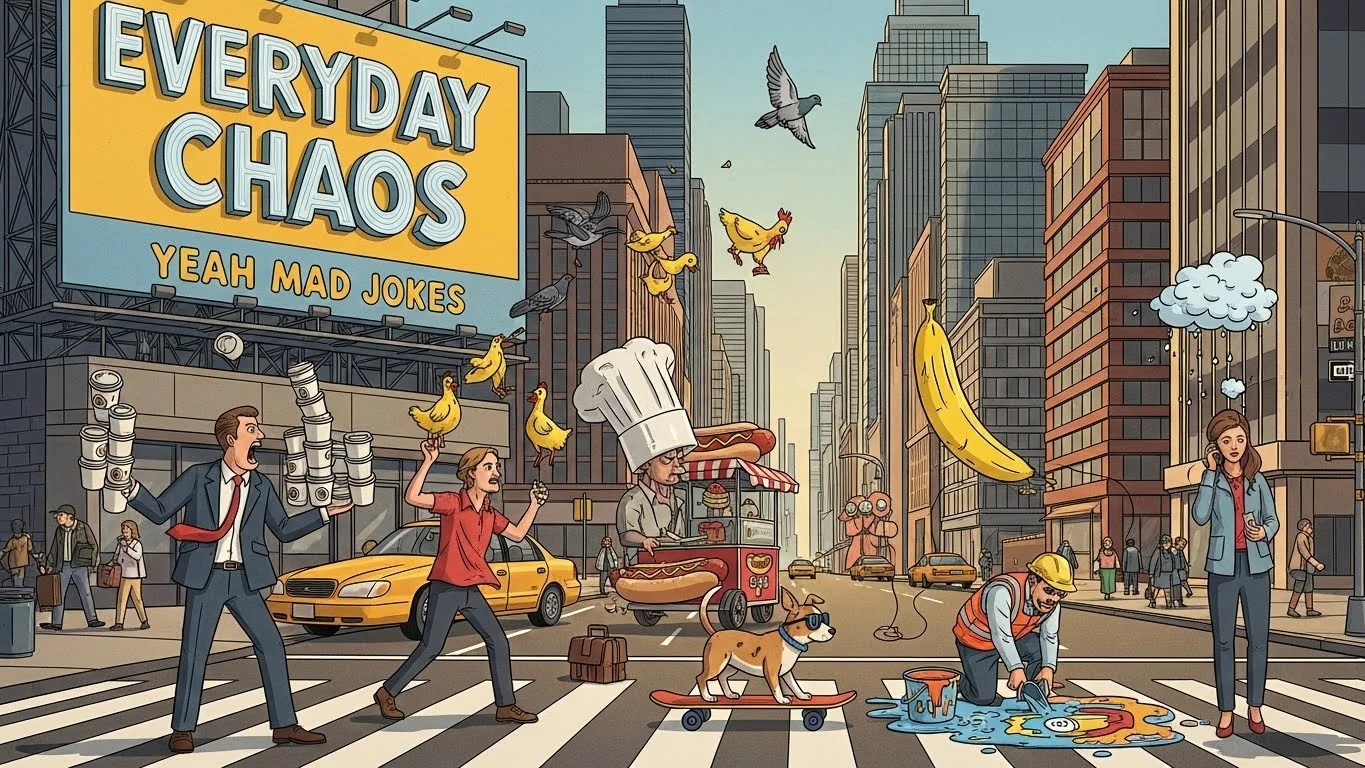 Everyday Chaos Yeah Mad Jokes