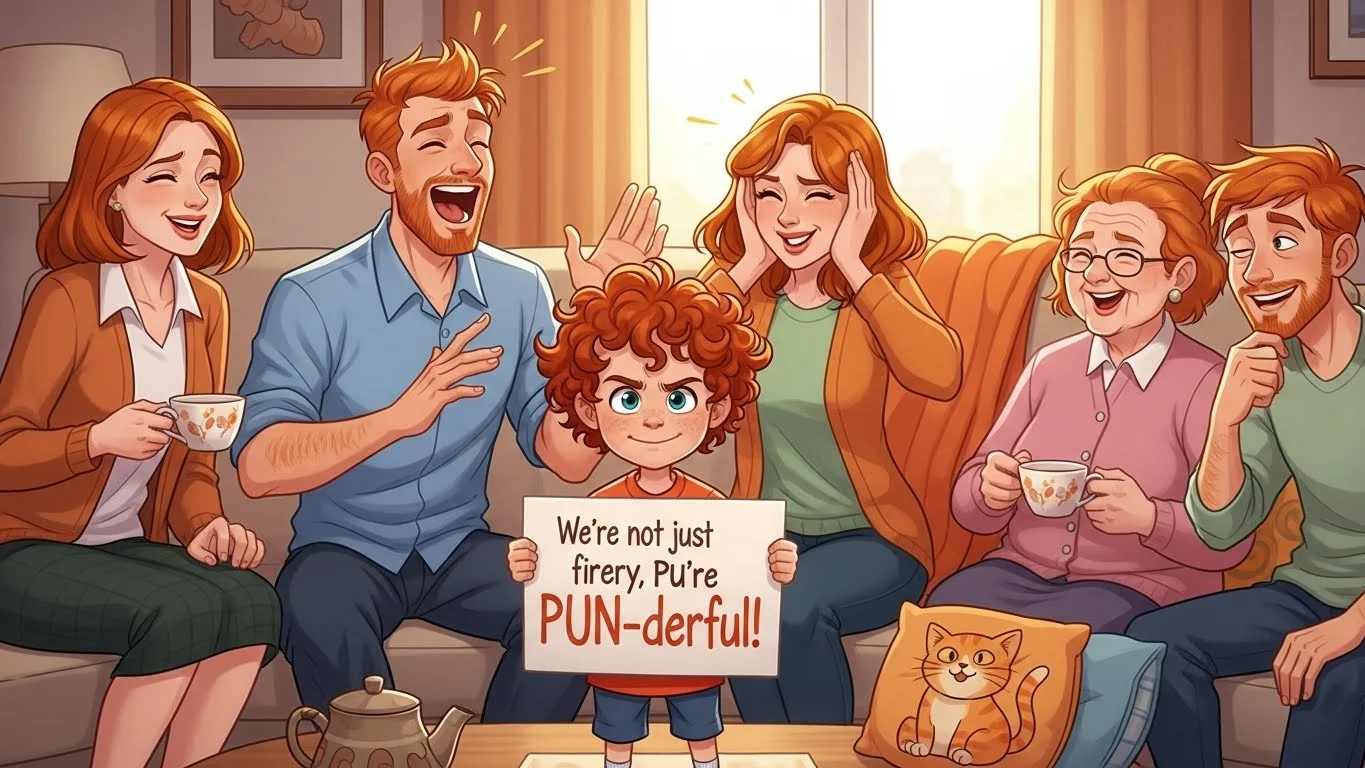 Family & Friends Ginger Jokes