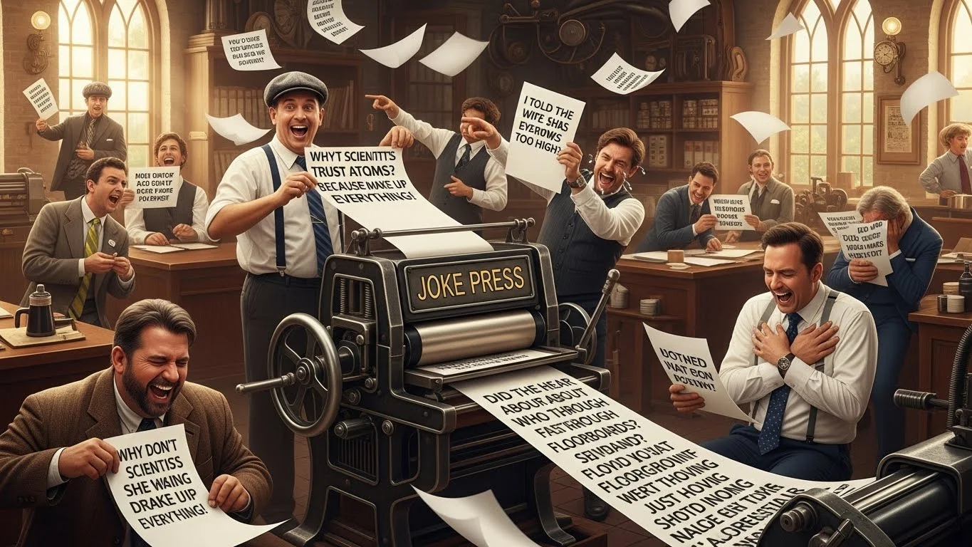 Fresh Off the Joke Press