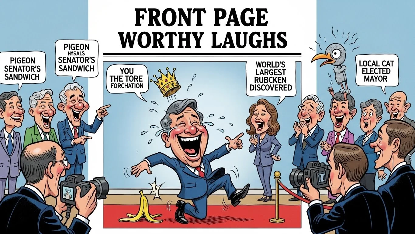 Front Page Worthy Laughs