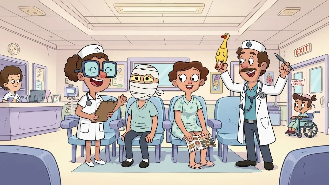 Hospital Humor Gently Done