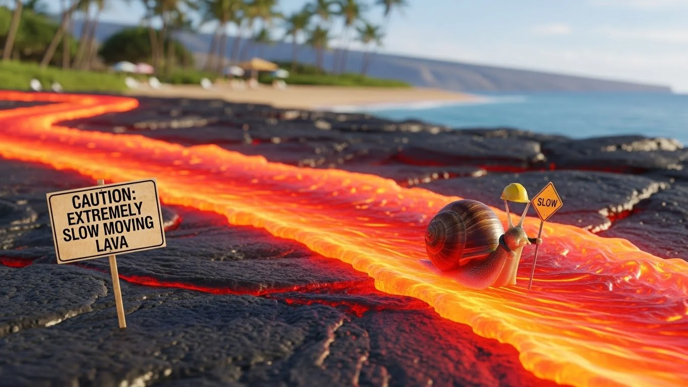 Lava flow humor