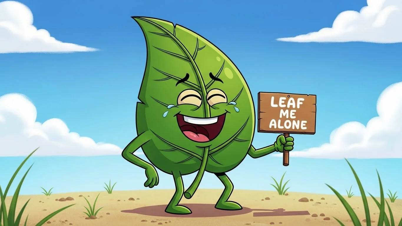 Leaf Me Alone Laughs