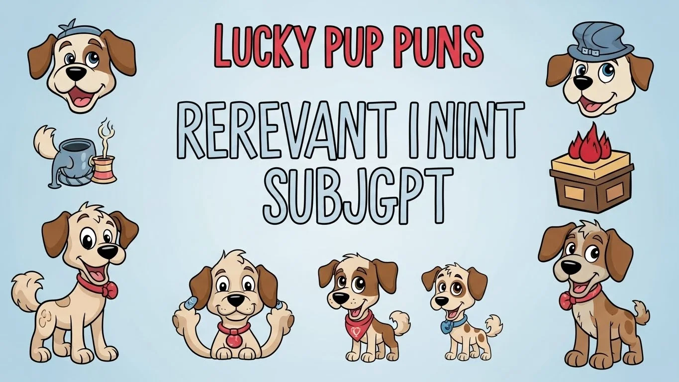 Lucky Pup Puns