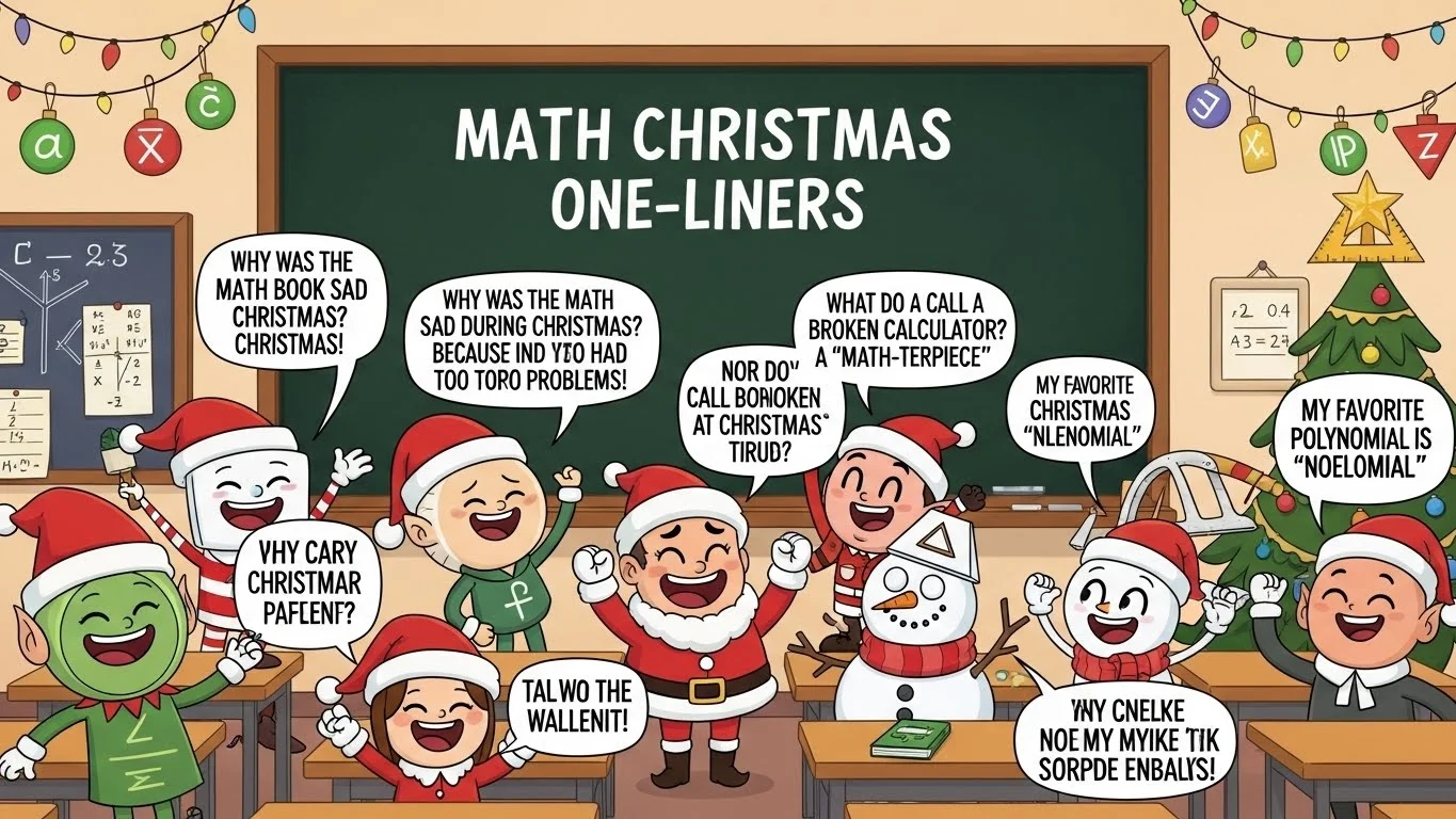 Math Christmas One Liners