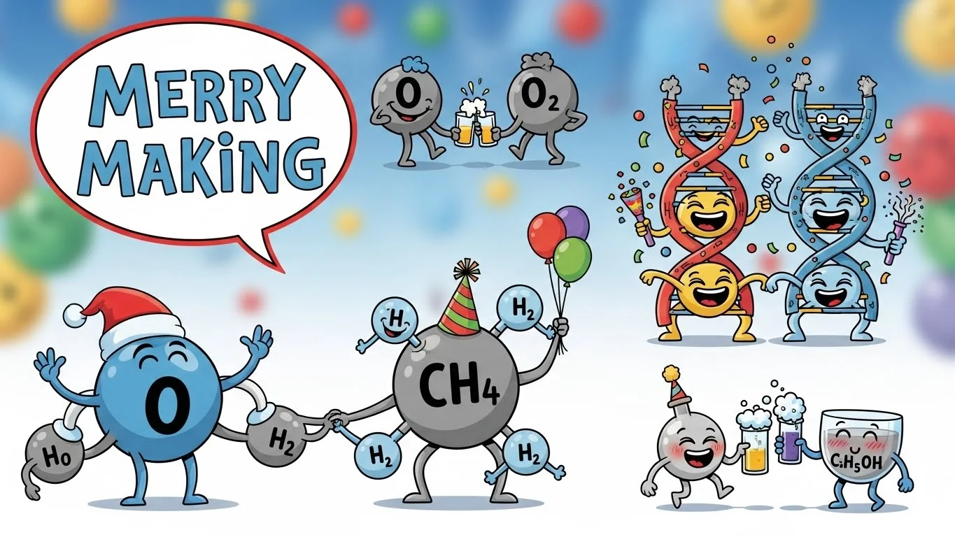 Molecular Merry Making