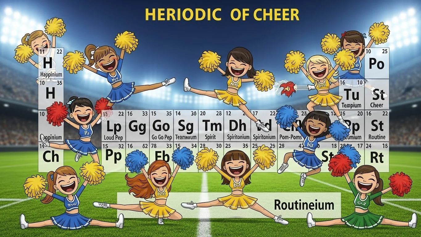 Periodic Table of Cheer