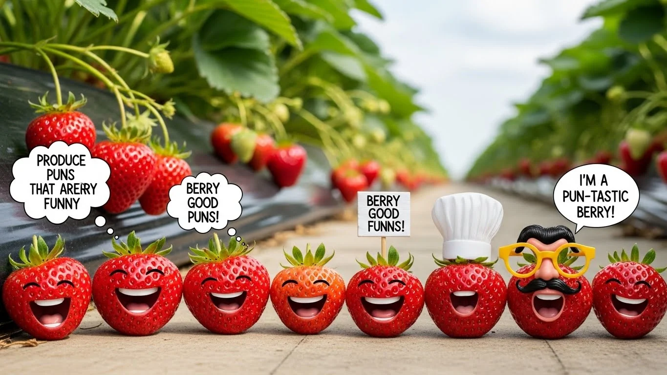 Produce Puns That Are Berry Funny