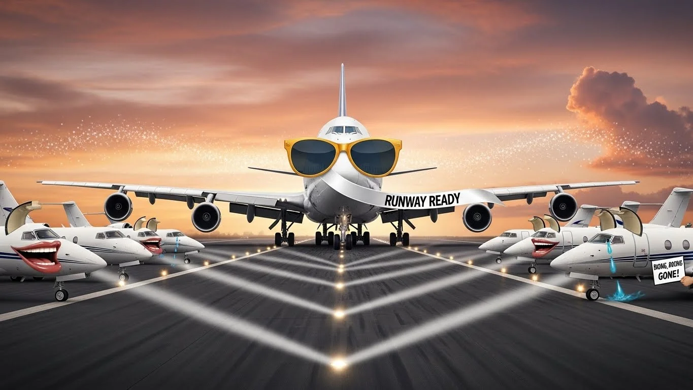 Runway Ready Boeing Puns