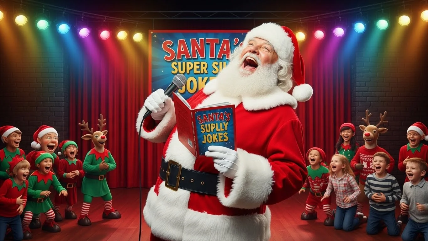Santa’s Super Silly Jokes