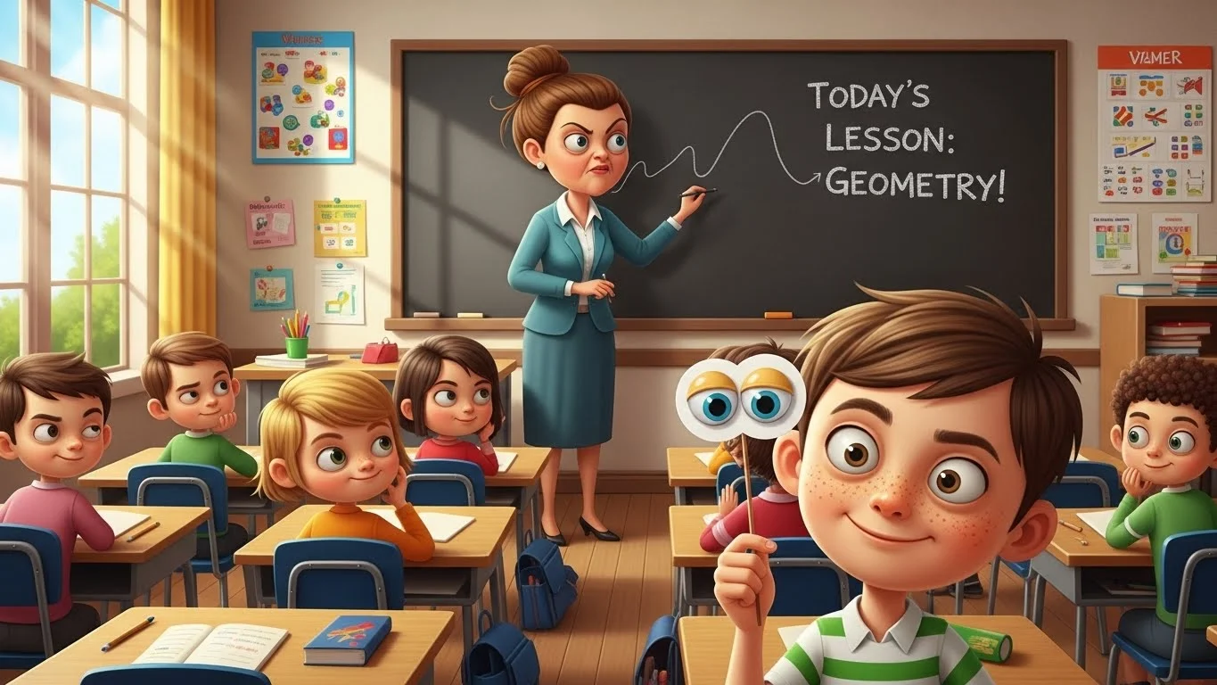 School & Classroom Cross-Eyed Jokes