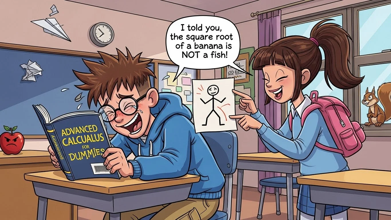 School & Study Buddy Friendship Jokes