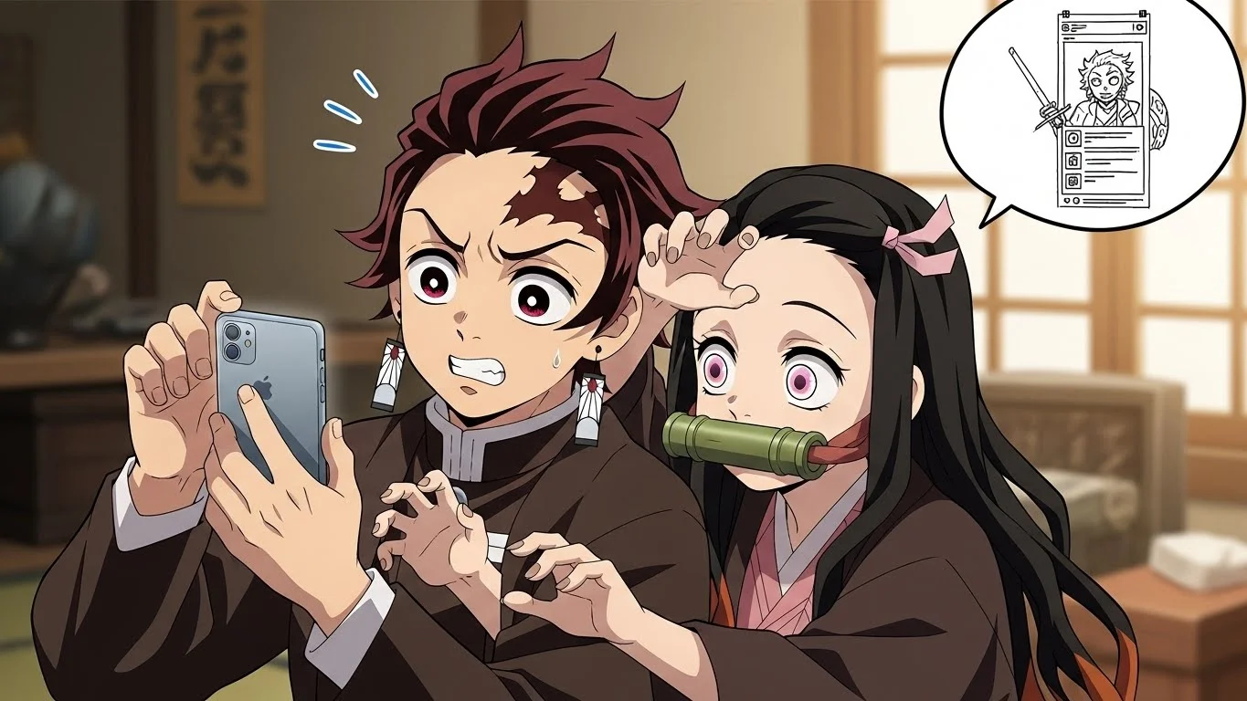 Tanjiro & Nezuko humor