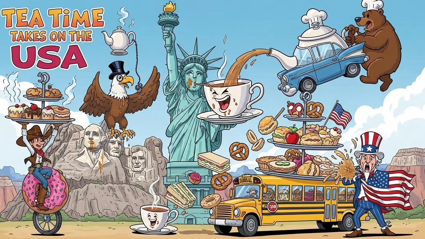 Tea Time Takes on the USA