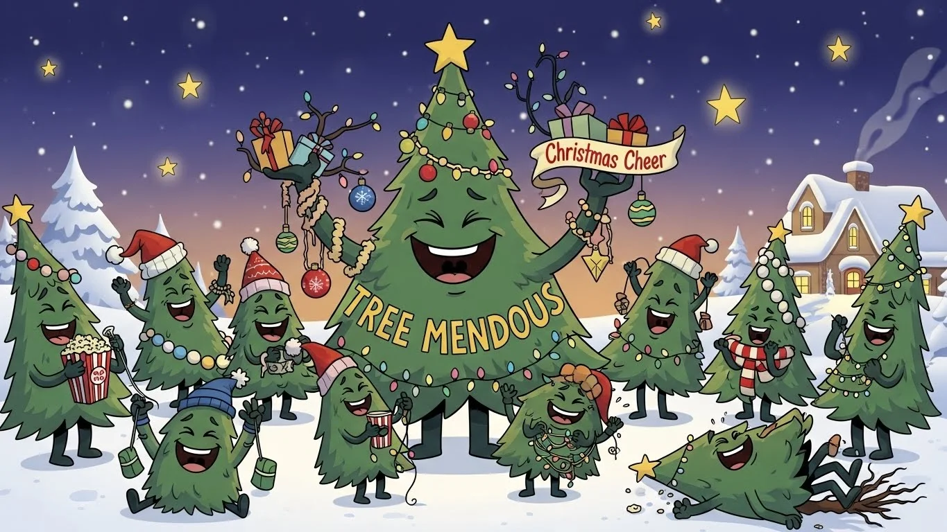 Tree Mendous Christmas Cheer