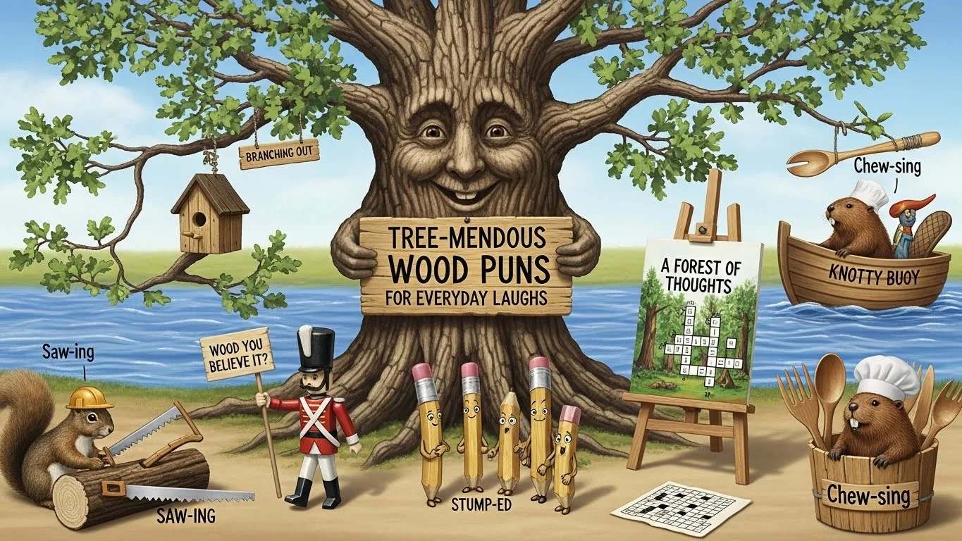 Tree-Mendous Wood Puns for Everyday Laughs