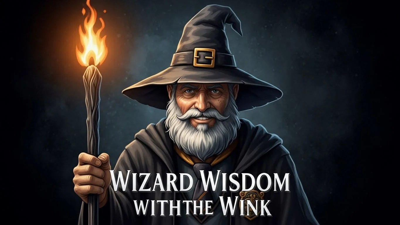 Wizard Wisdom With a Wink 