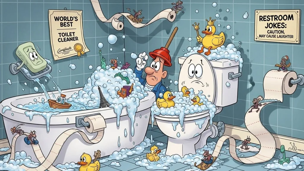 bathroom jokes
