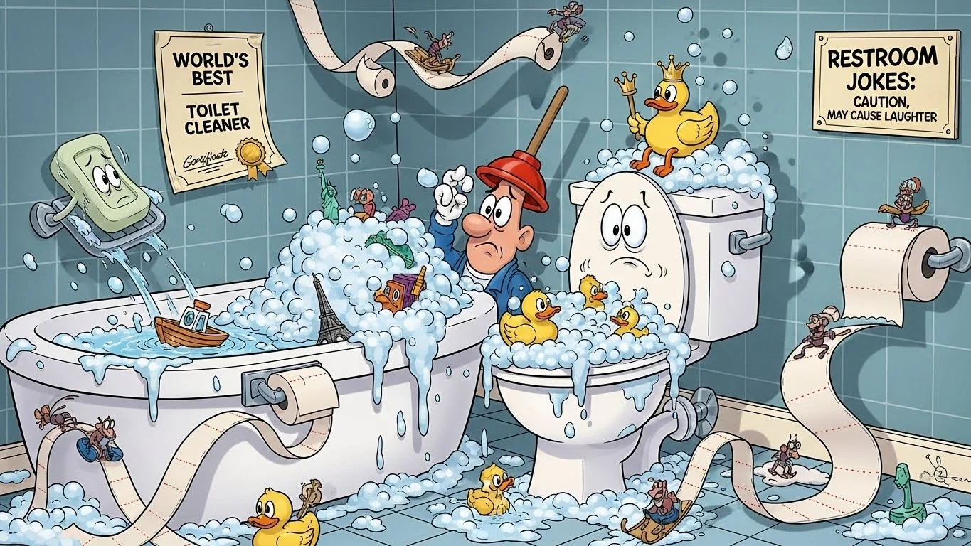 bathroom jokes