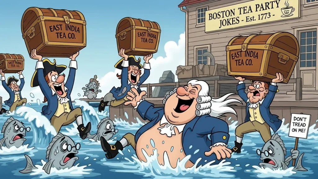 boston tea party jokes