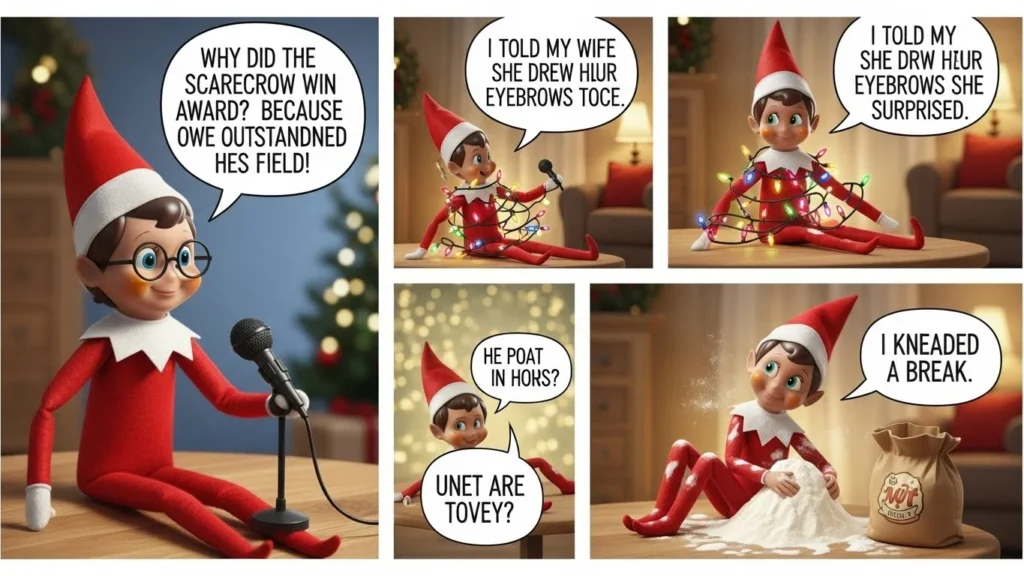 elf on a shelf jokes