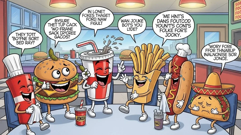 fast food jokes