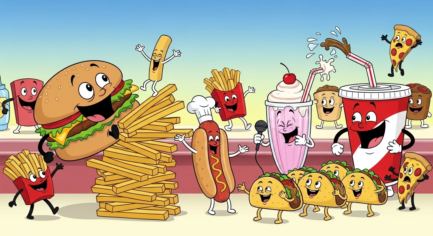 fast food jokes