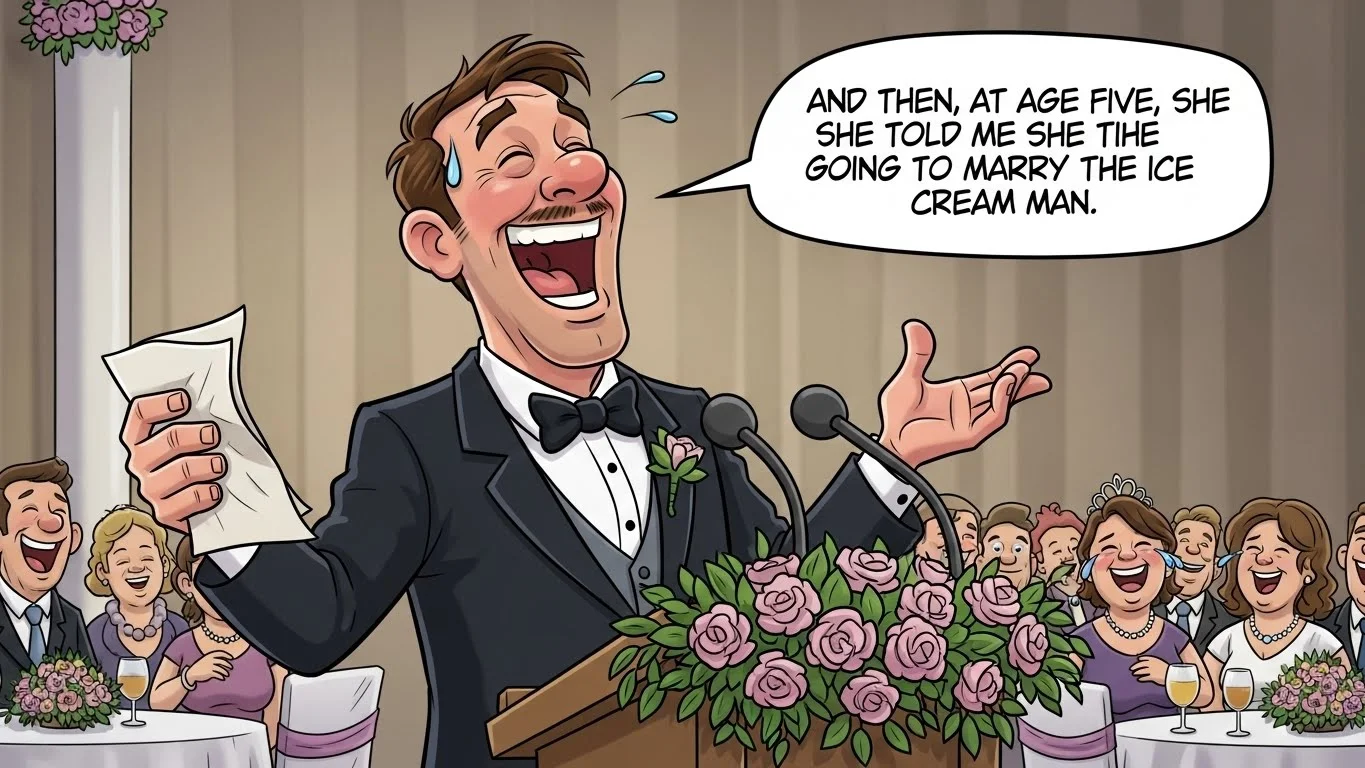 father of the bride speech jokes