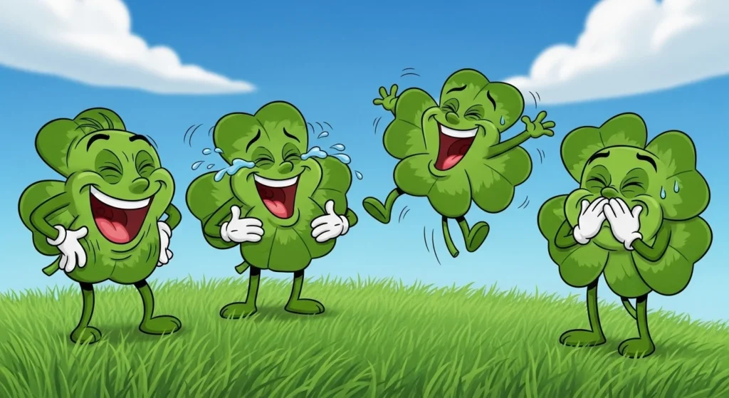 four leaf clover puns