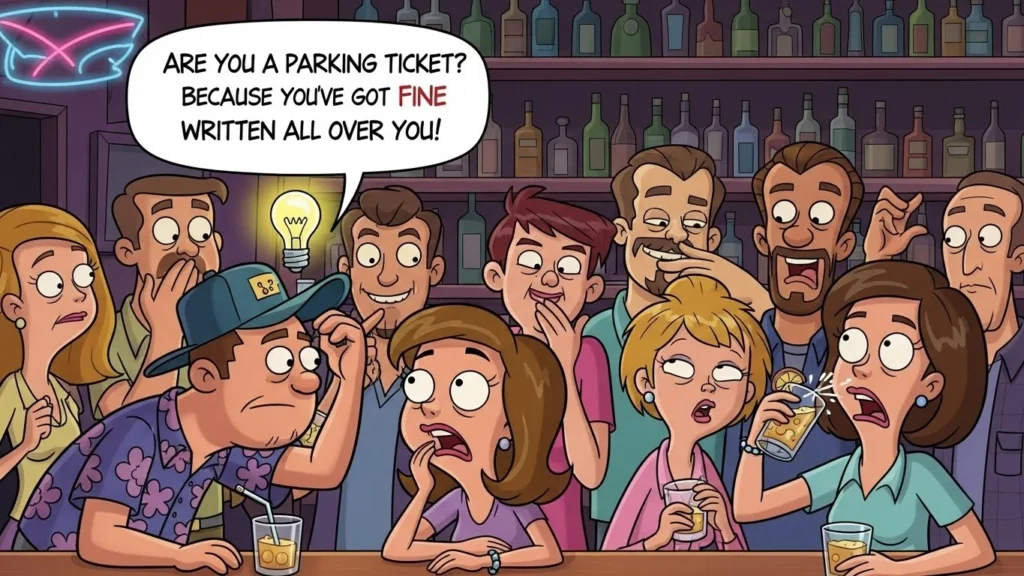 good pick up line jokes