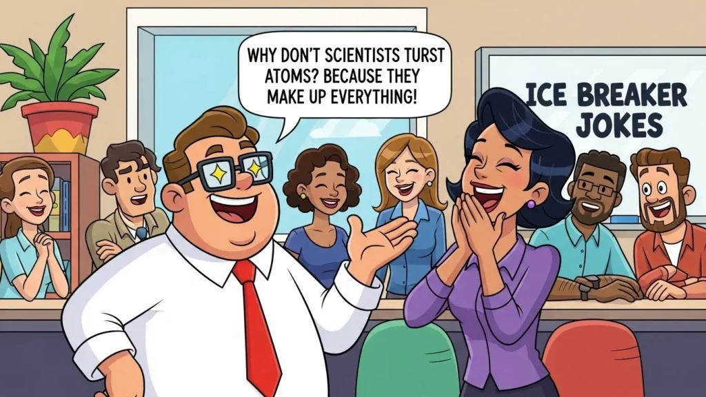 ice breaker jokes for work