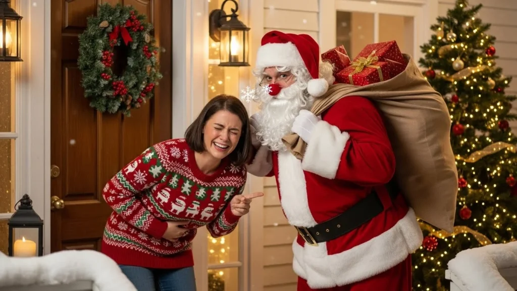 knock knock christmas jokes