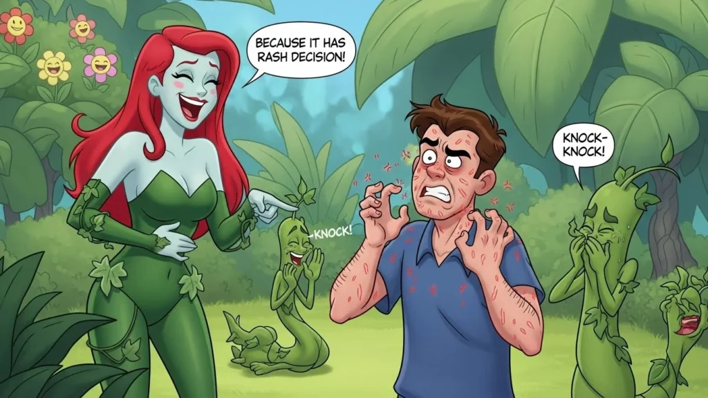 poison ivy jokes