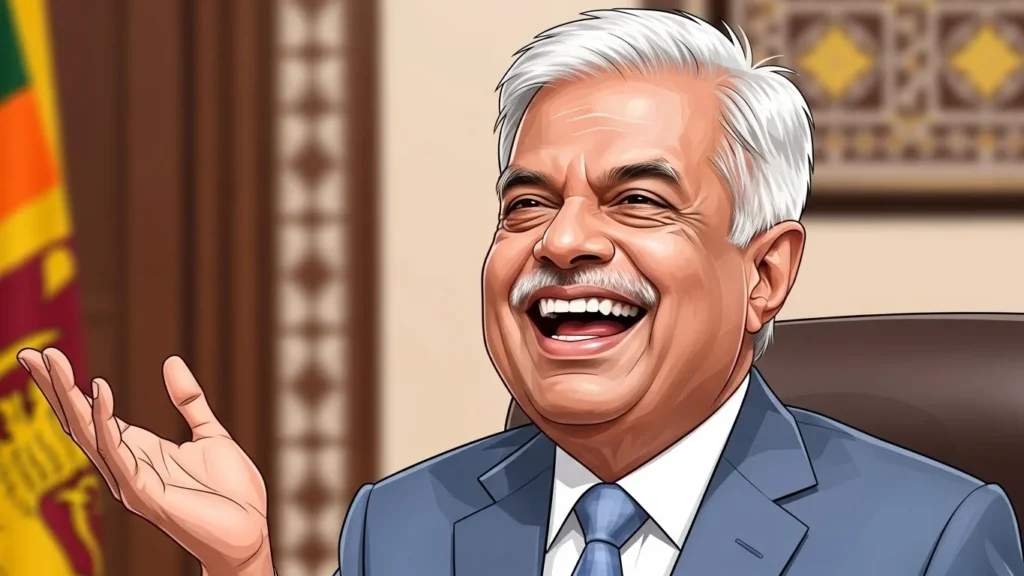 sri lanka president jokes