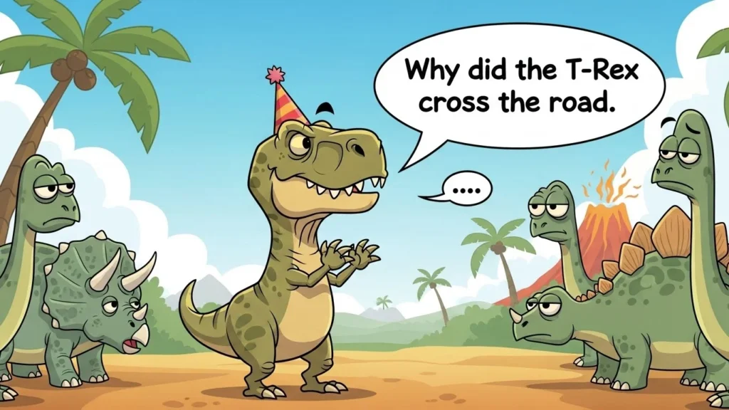 t rex jokes