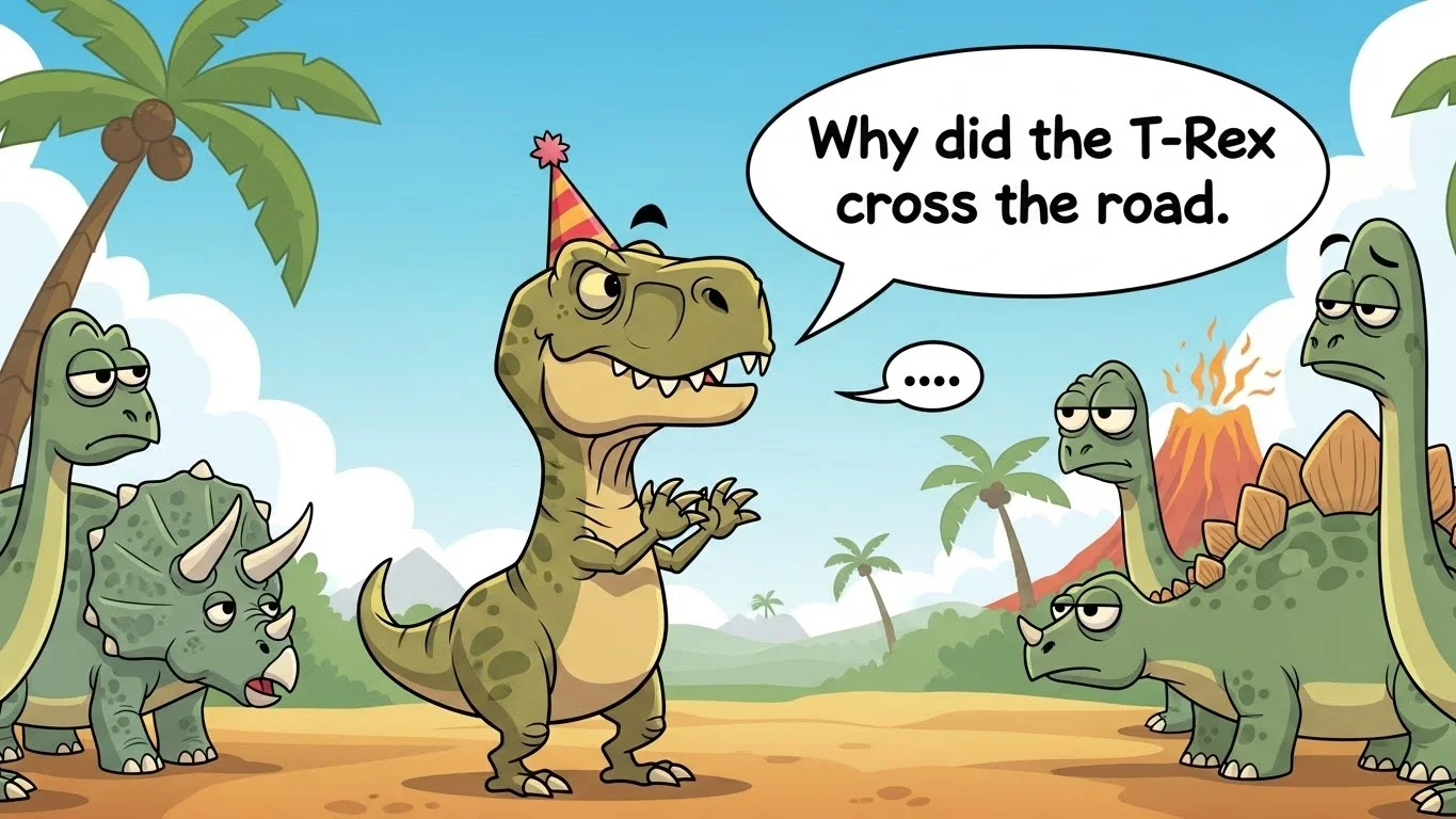 t rex jokes