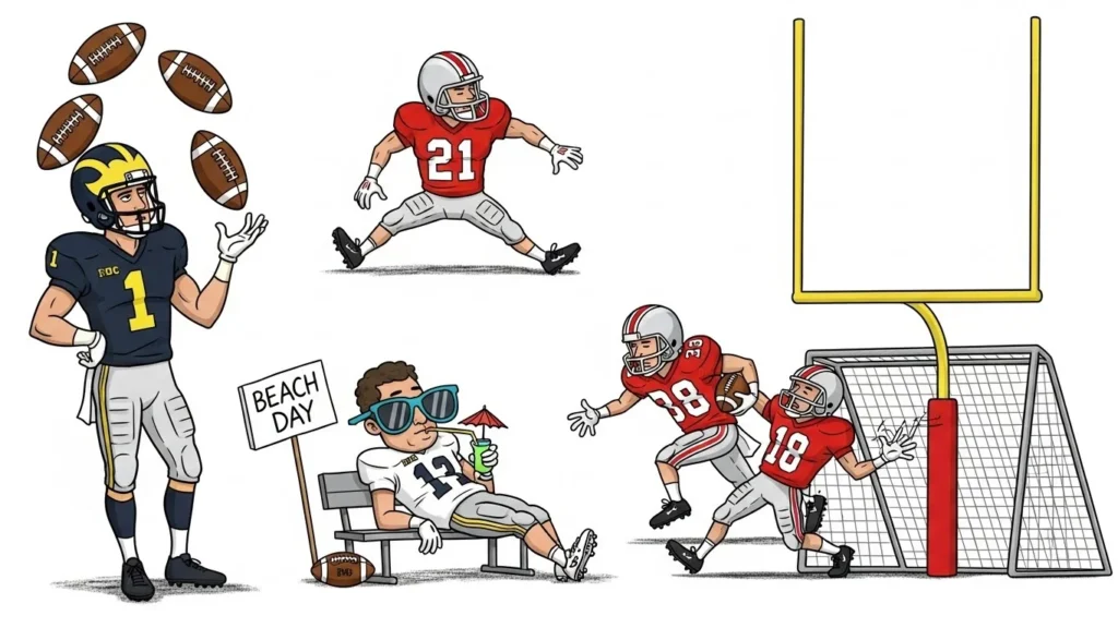 university of michigan football jokes