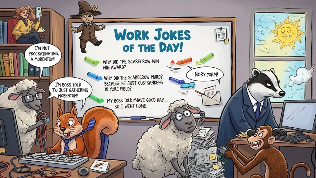 work jokes of the day