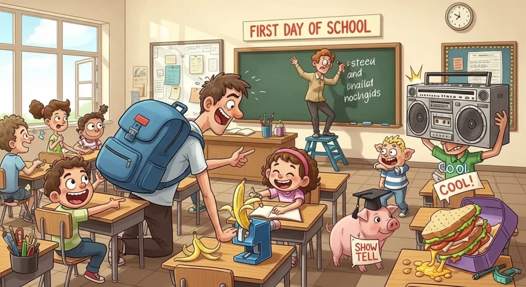 first day of school jokes