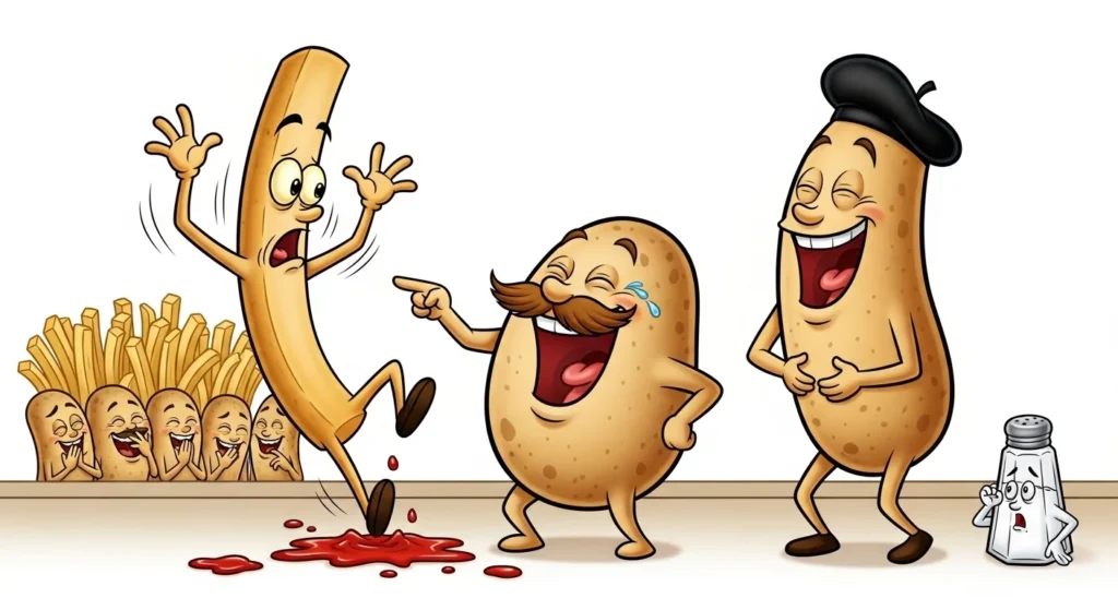 french fry jokes
