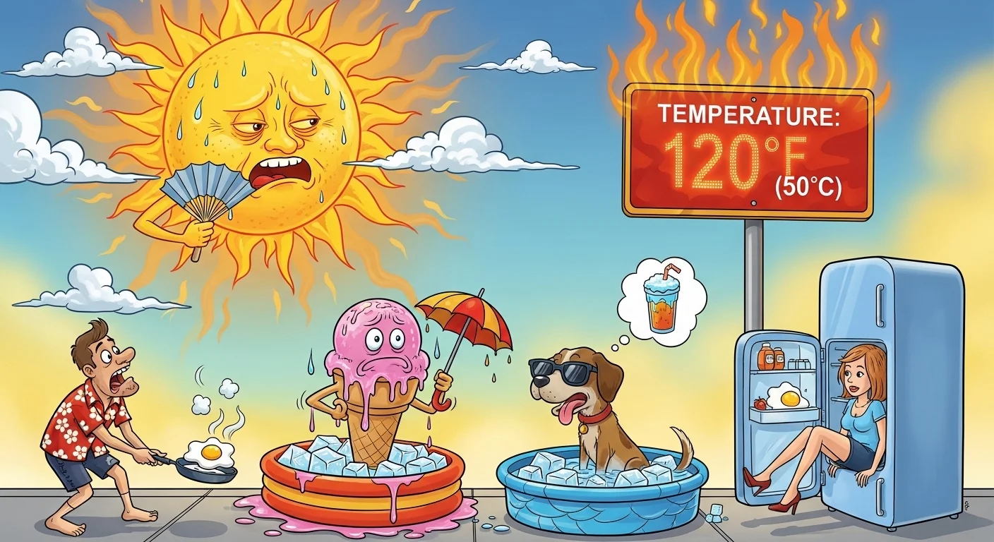 heat jokes
