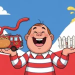 red white and blue puns